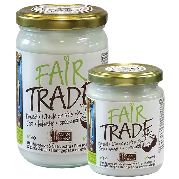zegen Ongemak Inhalen AMANPRANA Fair Trade coconut oil: organic - 490 ml