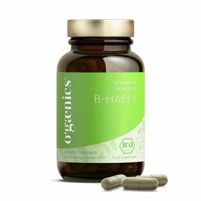 Koop B-Happy Vitamine Komplex Ogaenics | Amanvida