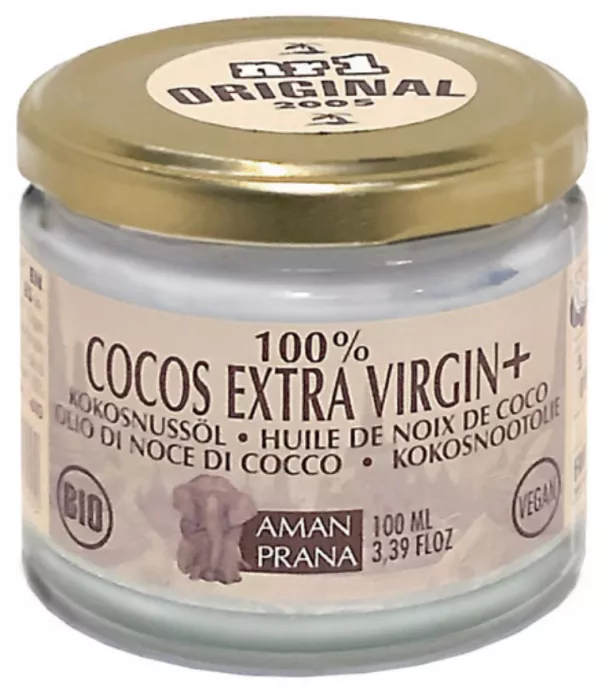 Amanprana Virgin Kokosolie 100% biologisch en raw