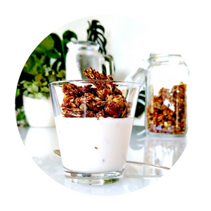 Espresso-hazelnootgranola met kardemom